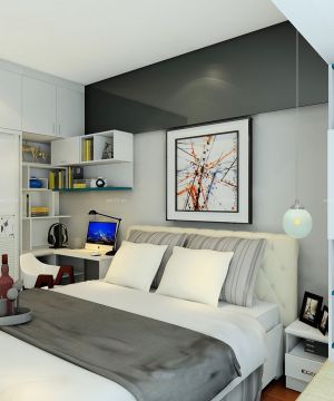 现代家装6平方米卧室设计装修效果图