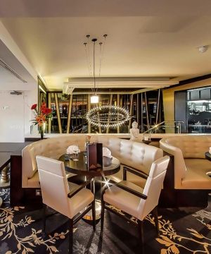 时尚现代酒吧卡座沙发装修图片欣赏