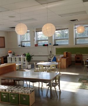 幼儿园中班教室环境布置效果图图片欣赏