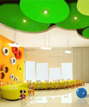 幼儿园室内天花板装饰装修设计效果图片