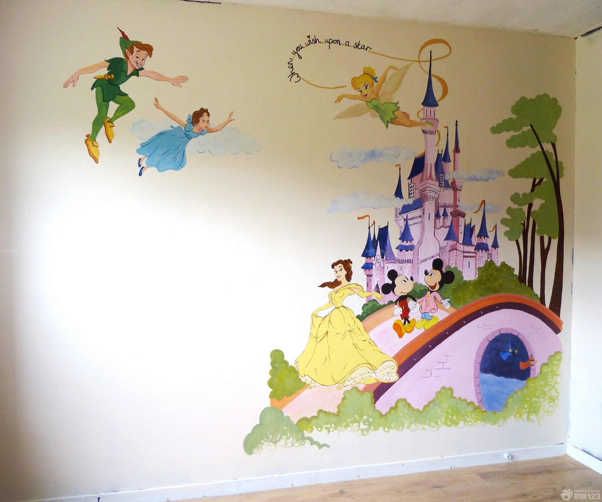 幼儿园手绘墙设计