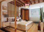 婚房卧室装修效果图大全2023图片 现代中式风格