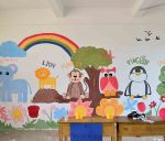 幼儿园简单室内手绘墙设计效果图
