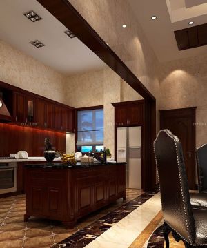 装修效果图大全2023图片厨房 美式室内设计