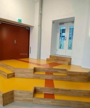 国外幼儿园室内楼梯设计效果图集