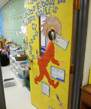 艺术幼儿园室内门装修效果图片大全
