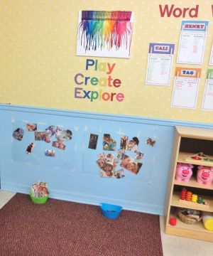 国外小型幼儿园室内装饰设计效果图