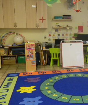 美式幼儿园室内装饰设计效果图片大全