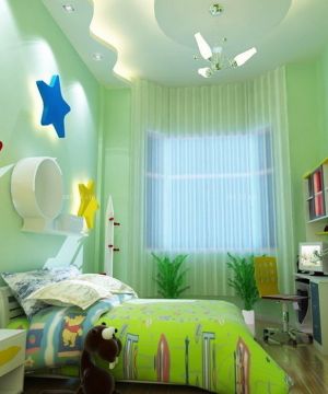 现代家装儿童卧室装修效果图片欣赏