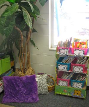 某幼儿园室内装饰布置效果图图片