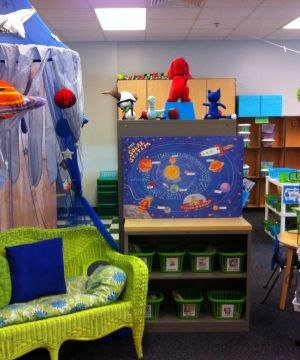 幼儿园室内装饰布置效果图图片欣赏