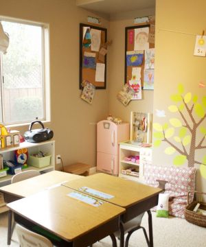 幼儿园小型室内装饰设计效果图集