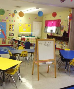 美式幼儿园教室装饰设计效果图