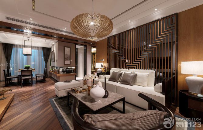 日式风格客厅装修设计