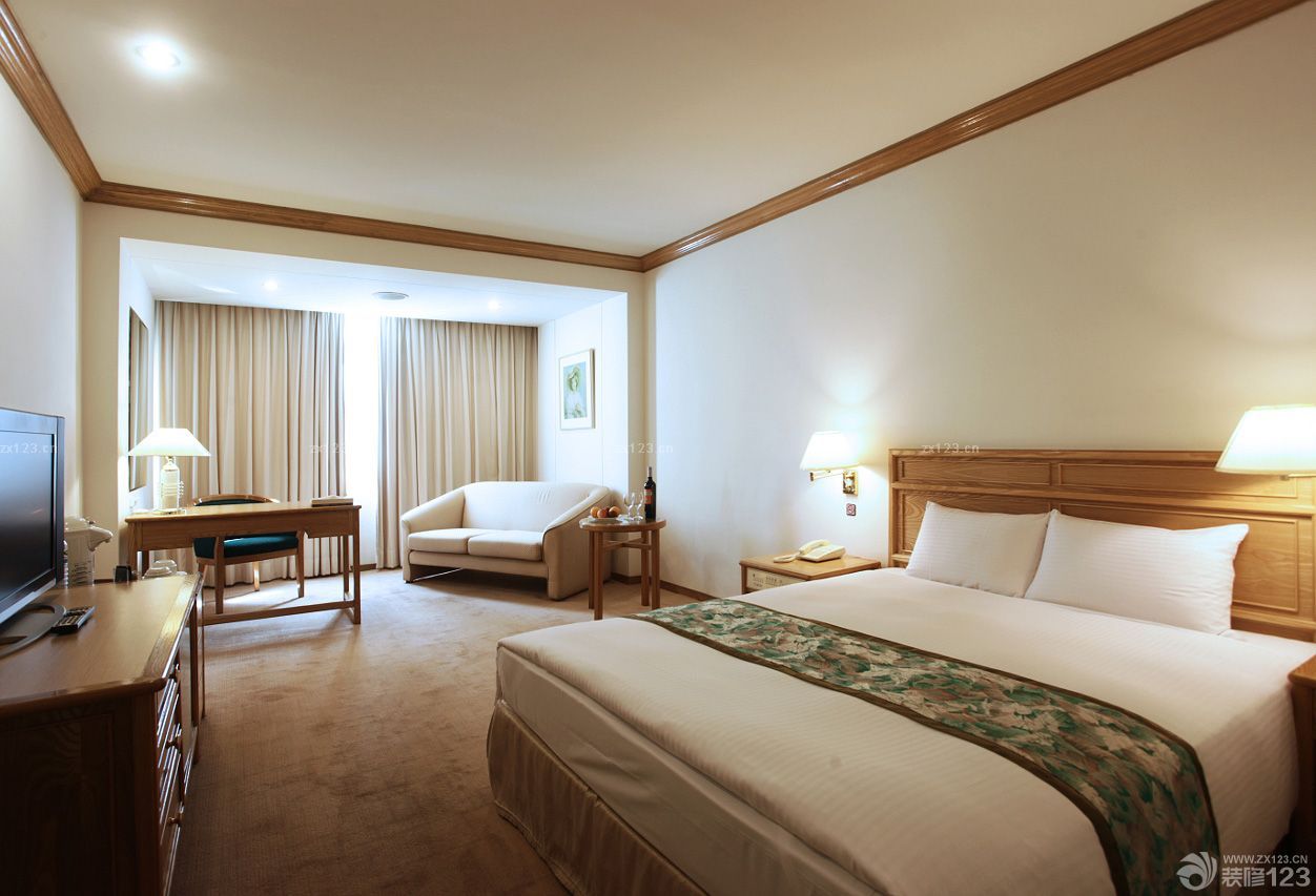 欧式主卧室装修效果图大全2025图片 卧室兼书房装修效果图