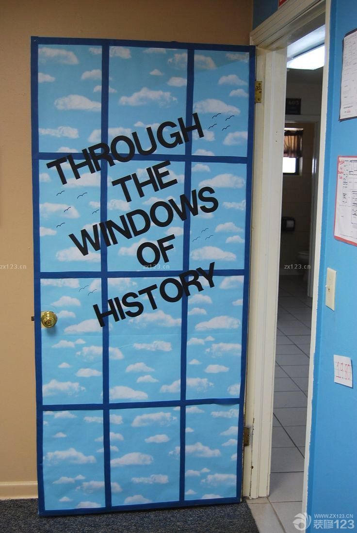 幼儿园门窗装饰图片