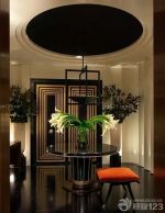 中式风格圆形吊顶装修图片