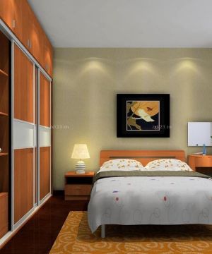 9平米卧室双人床装修效果图欣赏