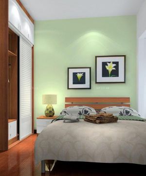 9平米卧室床头装饰画装修效果图