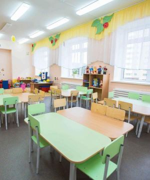 国外高档幼儿园门窗装饰设计图片