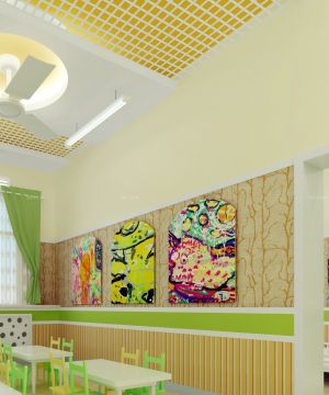 现代幼儿园教室室内装修设计欣赏