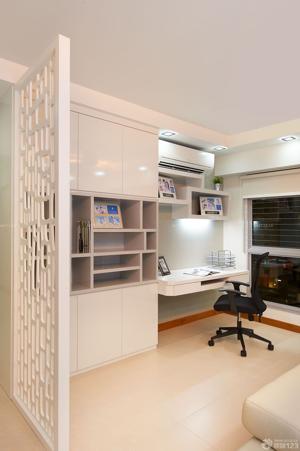 普通房子书房装饰装修效果图