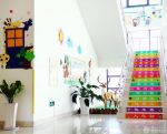 幼儿园学校楼梯装饰效果图片欣赏