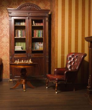 古典家居书房装饰装修设计效果图