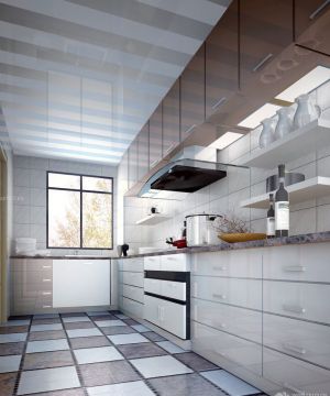 装修效果图大全2023图片厨房 厨房地面瓷砖