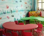 小型幼儿园教室背景墙设计效果图片大全
