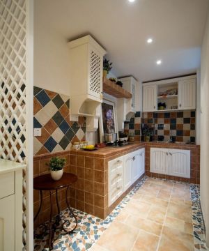 地中海风格小厨房装修效果图欣赏