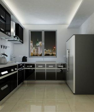 现代家装风格厨房灶台设计效果图片