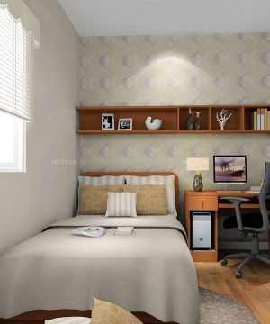 现代风格5平方米卧室装修效果图片大全