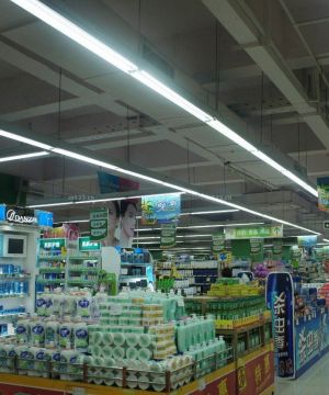 超市装修 吊灯装修效果图片