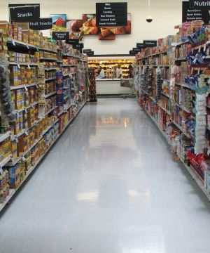 最新超市过道装修设计图 