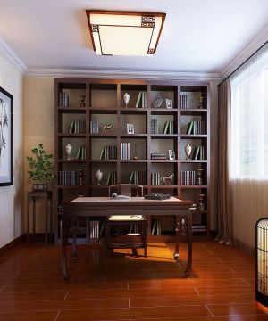 中式家装书房装修效果图