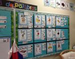 美式简约幼儿园墙面布置效果图片