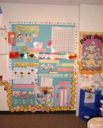 美式幼儿园室内墙面布置效果图片欣赏