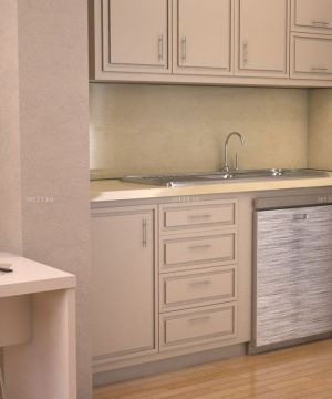小厨房橱柜装修设计效果图片