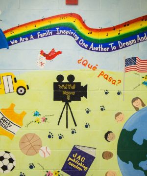 国外最新幼儿园室内照片墙设计效果图片大全