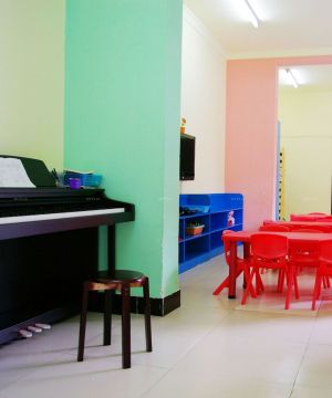 武汉幼儿园音乐教室装修效果图片 
