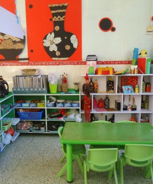 武汉小型幼儿园教室装修效果图 