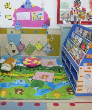 武汉幼儿园装修 地垫装修效果图片