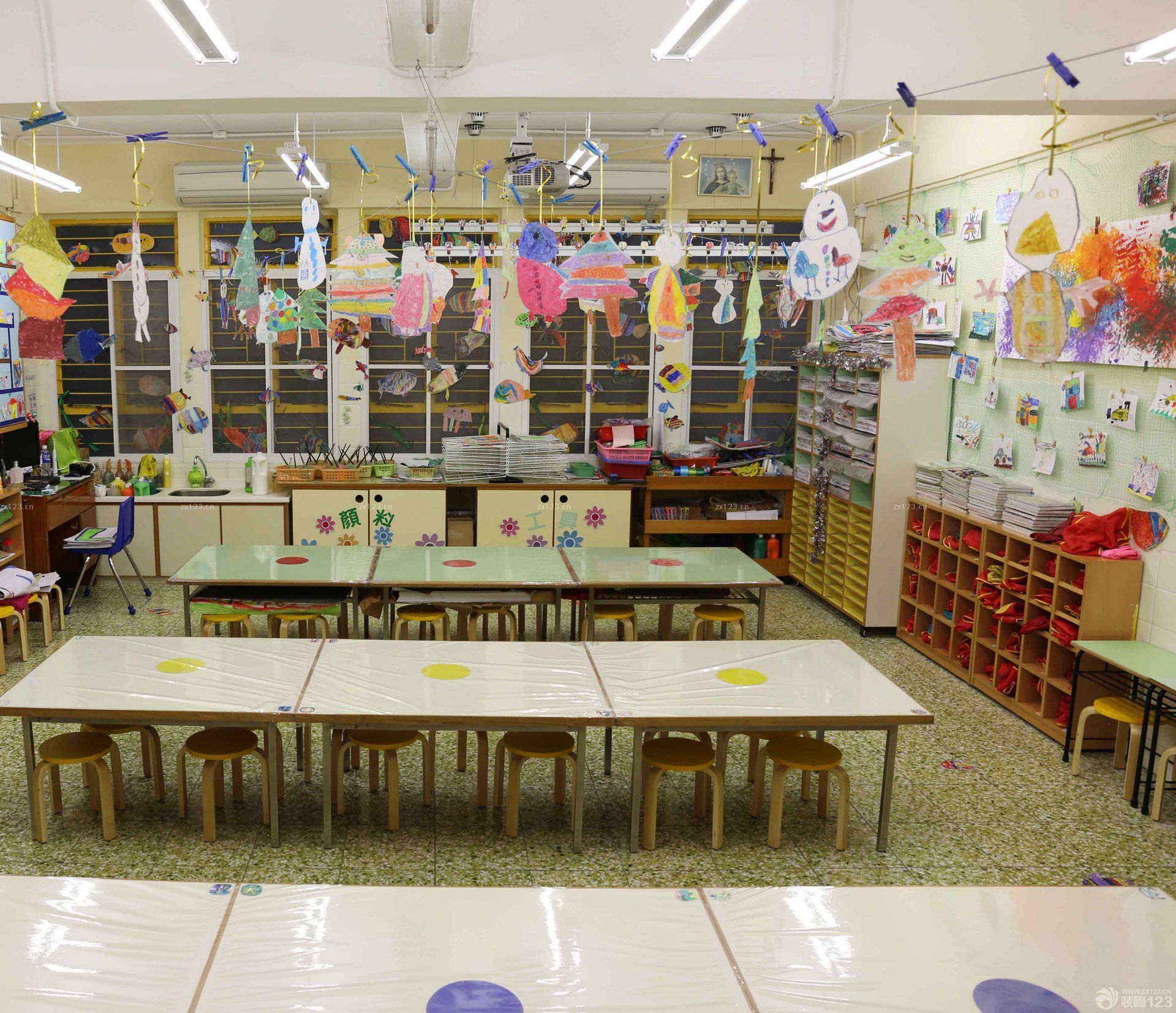 北京幼儿园室内装饰装修效果图片