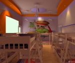 幼儿园寝室吊顶设计效果图片 
