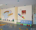 北京幼儿园大厅过道背景墙装修效果图