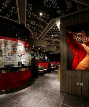 装修设计店面室内吊顶效果图大全
