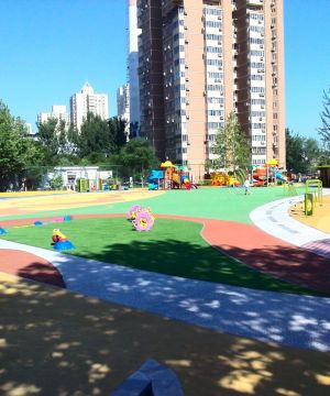 幼儿园户外大型操场装修效果图