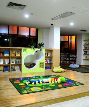 北京幼儿园图书室装修效果图片