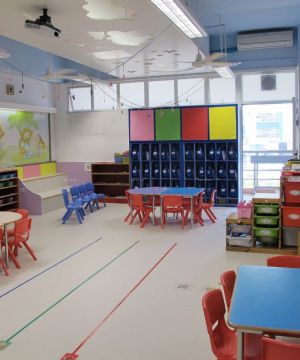 特色幼儿园大班教室装修效果图片大全
